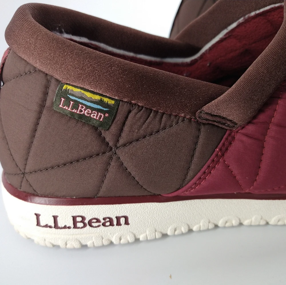 L.L. Bean Men Ultralight PrimaLoft Slip On Slippers Sz. 14 - Picture 6 of 9